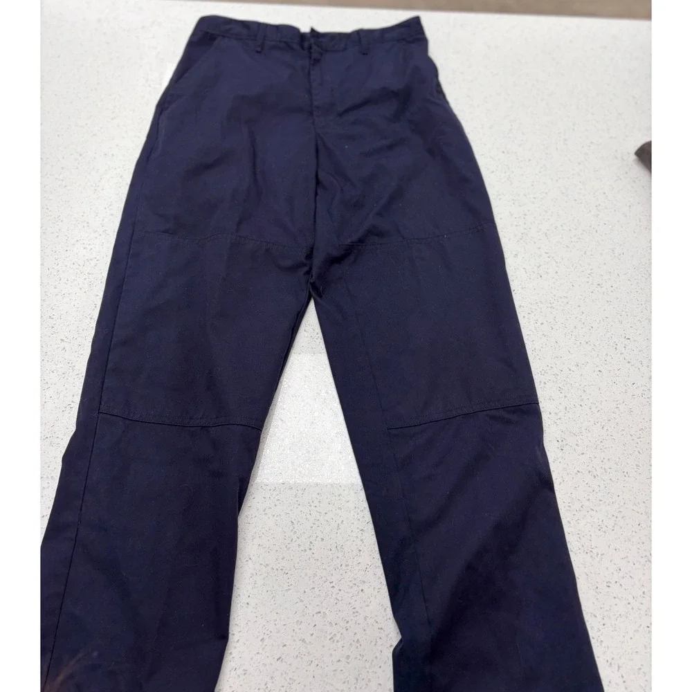 BLUE by J.Crew Mens Navy Double Knee Workwear Pants Trousers 30x31 V3574
